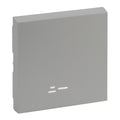 Legrand 864306 Wippe beleuchtet Wechselschalter Niloe Step Aluminium
