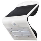 S&H 88966 LED-Solar-Wandleuchte 212x140x109mm 400Lm 3000K >80° IP65