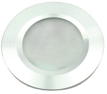 S&H 90055 LED-Downlight Ø69mm EBØ62mm 10-16VDC 3W 125Lm 3000K 120° matt IP20