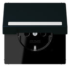 Jung LC1520BFNAKL248 SCHUKO-Steckd.KI m. Klappdeckel m.S