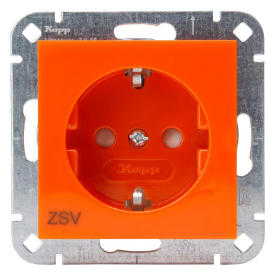 Kopp 940022002 HK07 Schuko Steckdose erh Ber.schutz zentrale Stromversorgung org