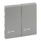Legrand 864308 Wippe Serienschalter beleuchtet Niloe Step Aluminium