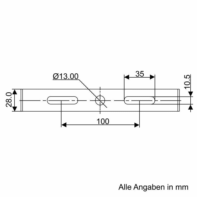 S&H 90255 LED Displaystrahler 225x185x130mm 35W rt/blau IP65