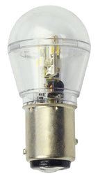 S&H 33829 LED Kugelform 16SMD Ø25x51mm BAY15d 10-30VDC 10-18VAC 0,7W 3000K dim