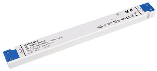 S&H 55178 LED-Trafo 298x29,8x16,5mm IP20 220-240VAC/12VDC max.75W SLT75-12VFG