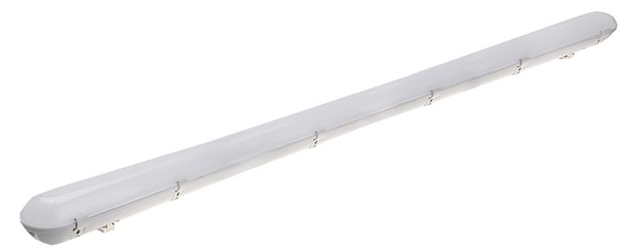 S&H 90316 LED FR-Wannenleuchte 1560x100mm 220-240V 65W 9100Lm IP65/IK10