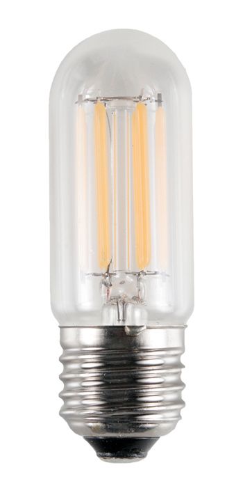S&H 38247 LED Röhrenform Filament 30x95mm E27 5W 470Lm 2700K 360° klar