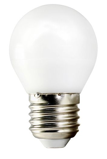 S&H 38495 LED-Tropfenform 45x73mm E27 230VAC/DC 5W/827 2700K 220° matt