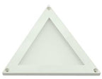 S&H 90173 LED Aufbau Panel Dreieck 100x100x100x5mm 12-14VDC 2W/828 100Lm