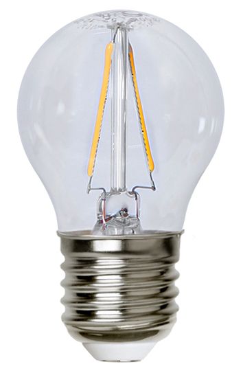 S&H 38329 LED-Tropfenform Filament 45x76mm E27 235V 2,3W 270Lm 4000K 360°