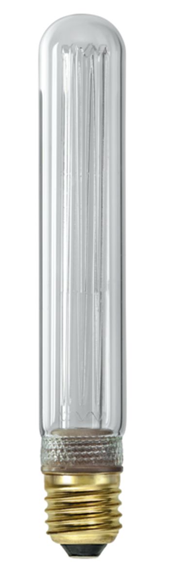 S&H 35227 LED Röhrenform Filament-Optik 30x185mm E27 220-240VAC 2,3W/820 70Lm