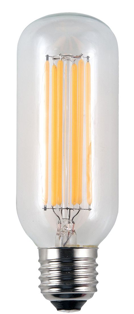 S&H 36663 LED-Röhrenform Filament 45x130mm dimmbar E27 230V 6,5W/925 550Lm