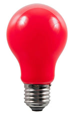 S&H 36735 LED Allgebrauchsform Filament 60x105mm E27 230VAC 1W 20Lm rot