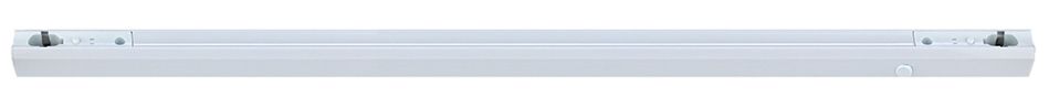 S&H 35051 Fassung f.LED-Linienlampe 1000mm S14s weiß IP20 Aufbau