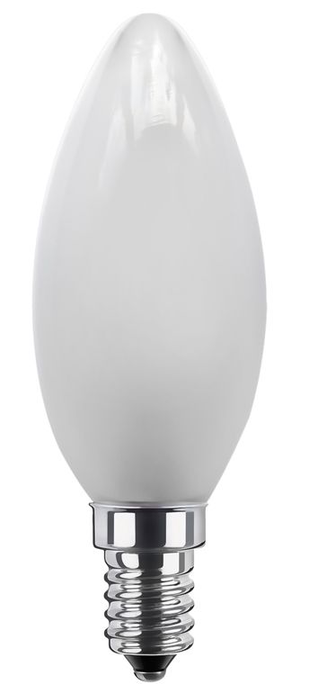 S&H 30853 LED-Kerzenform Filament 35x100mm E14 230VAC 3,2W 2700K Ra90 matt