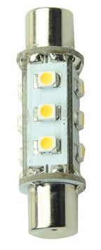 S&H 31127 LED Soffitte 12SMD 3528 13x42mm Barrel 10-30VDC/10-18VAC 0