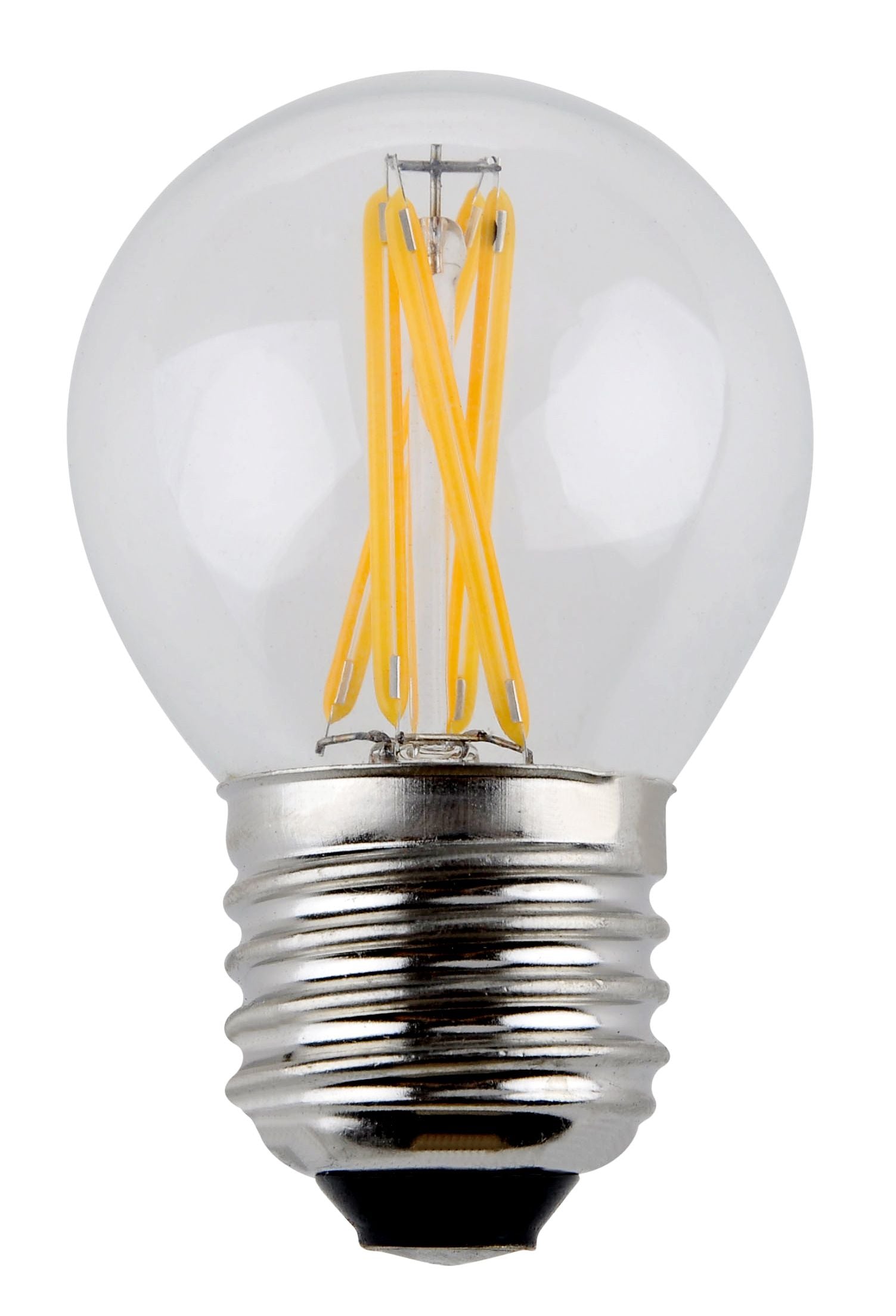 S&H 38932 LED-Tropfenform Filament 45x70mm E27 4W 470Lm 2700K 300° klar
