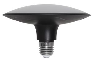 S&H 31294 LED Tellerform 160x100mm E27 220-240V 20W 1600Lm 3000K schwarz