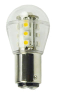 S&H 33827 LED Kugelform 15SMD 25x48mm BAY15d 10-30VDC 10-18VAC 1,6W 2700K dim