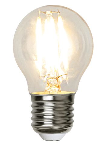 S&H 31298 LED Tropfenform Filament 45x78mm E27 12-24VAC/DC 2,3W 250Lm 2700K