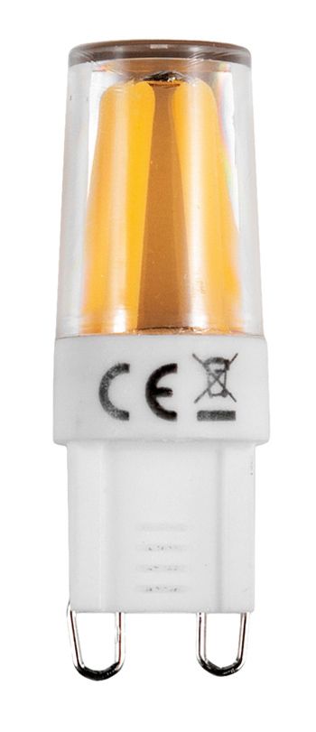 S&H 38175 LED Röhrenform Filament 16x47mm G9 200-240V 2W 2800K klar 360°