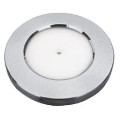 S&H 90073 LED-Aufbaustrahler Ø101mm Gehäuse:silber 10-30V 3W 240Lm 3000K
