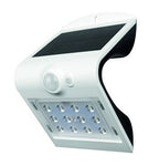 S&H 88965 LED-Solar-Wandleuchte 145x96x79mm 220Lm 3000K >80° IP65