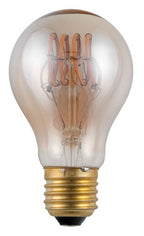 S&H 38157 LED Allgebrauchsform Filament Flex E27 4,5W 140Lm 2200K gold 360°