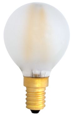 S&H 38648 LED-Tropfenform Filament 45x70mm E14 220-240VAC 4W 360Lm 2700K
