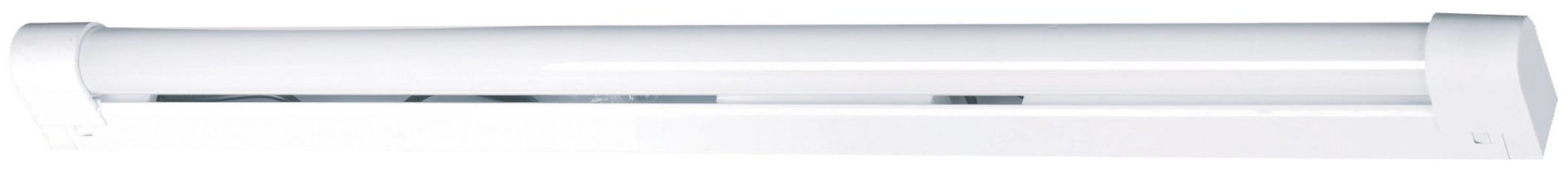 S&H 90110 LED Lichtleiste 615x32x54mm weiß m.1xT8 G13 9W/840 850Lm 220°