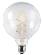 S&H 36697 LED-Globeform Filament 125x180mm dimmbar E27 230V 6,5W/922