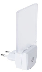 S&H 90900 LED-Nachtlicht f.Steckdose 0,5W kaltweiß m.Dämmerungssensor