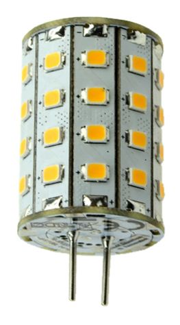 S&H 30533 LED-Leuchtmittel Ø25x46mm dimmbar GY6,35 10-30VDC 10-18VAC 4,8W