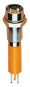 S&H 38071 LED-Signallampe Innenreflektor 3mm 12-14VDC blau