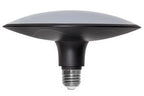 S&H 31296 LED Tellerform 190x110mm E27 220-240V 25W 1875Lm 3000K schwarz