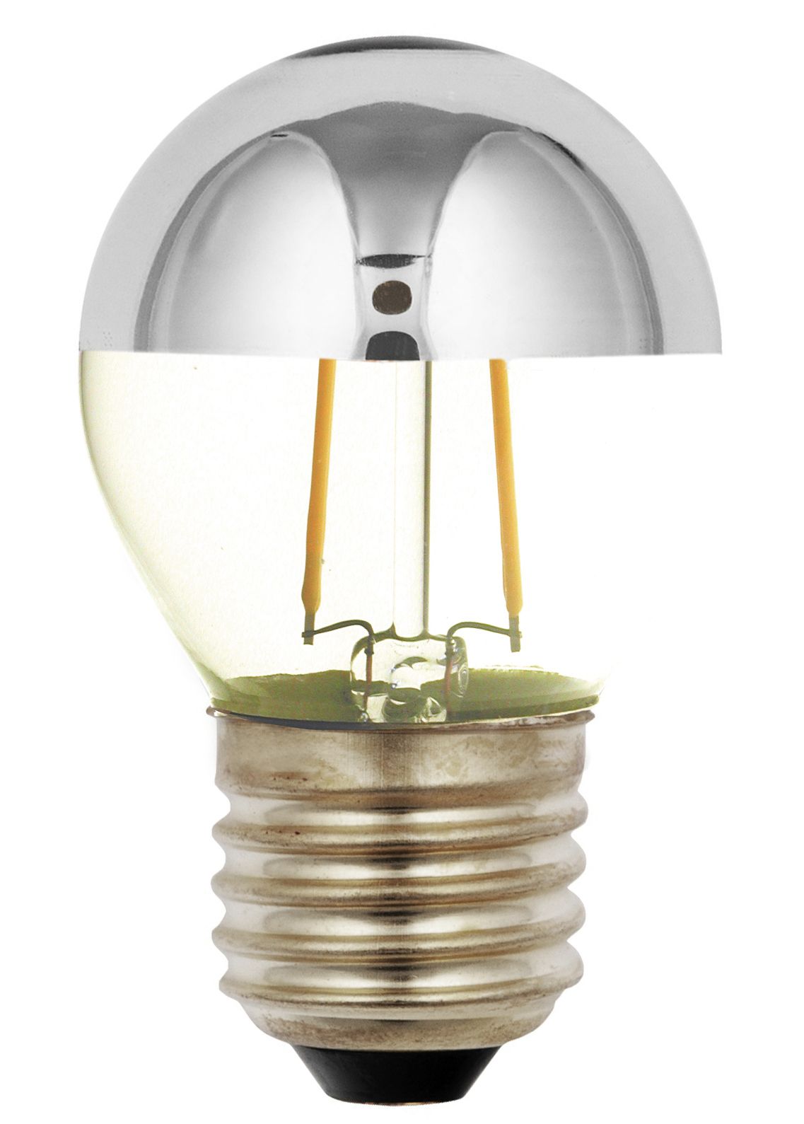 S&H 38930 LED-Tropfenform Filament 45x70mm E27 2W 220Lm 2700K 300°