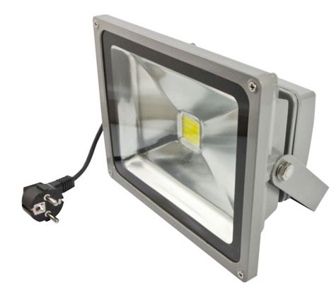 S&H 39226 LED Displaystr.50W 290x240x150mm 207-252VAC 4250Lm 3300K