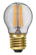 S&H 31659 LED-Tropfenform Filament 45x78mm E27 4W/821 350Lm 2100K 360° klar