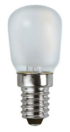 S&H 30884 LED Birnenform 27x59mm E14 230V 0,8W 25Lm 2600K