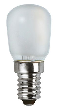 S&H 30884 LED Birnenform 27x59mm E14 230V 0,8W 25Lm 2600K