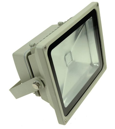 S&H 90259 LED Displaystrahler 225x185x130mm 35W rt/blau IP65