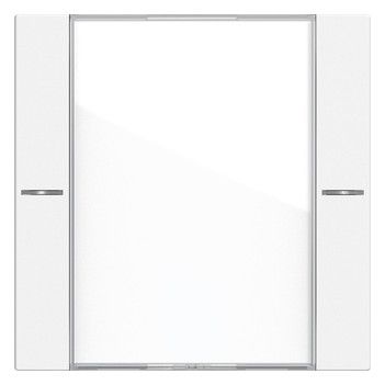 GIRA 577127 Wippenset 1f BSF Tastsensor4 System 55 Klar/Reinweiß seidenmatt