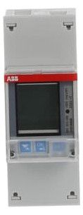 ABB B21 311-100 Wechselstromzähler Silber, 1Ph, Direktanschluss 65A