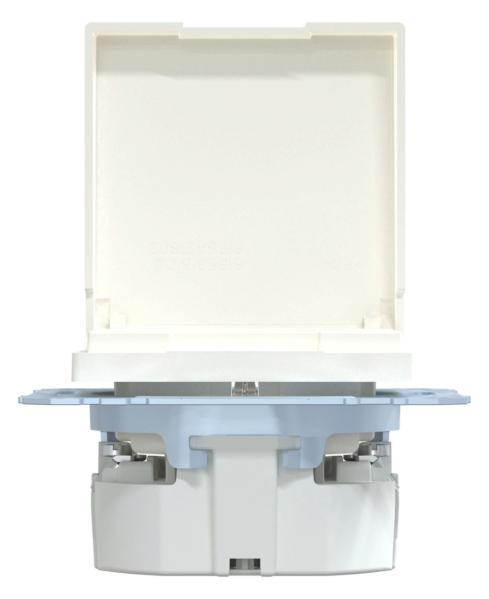 Mert MEG 2311-0419 SCHUKO-Steckdose StK m.Klappdeckel polarweiß System M