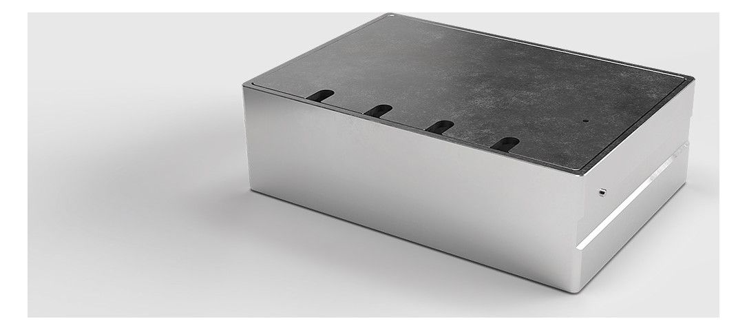 Bodensteckdose 8804B 4x Schuko belegbar 8804B-1-0