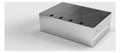 Bodensteckdose 8804B 3x Schuko 1x RJ45 2fach belegbar 8804B-2-0