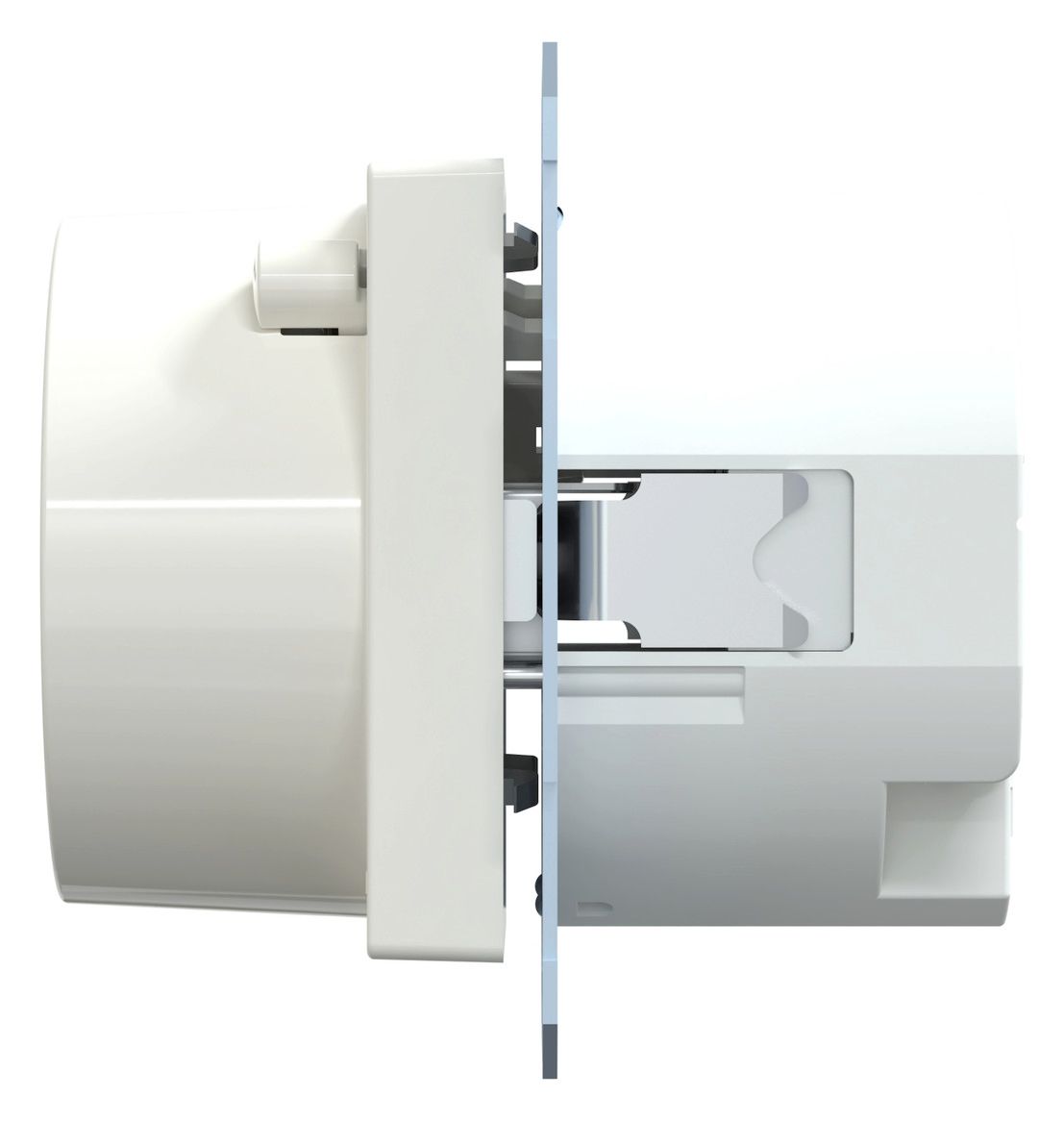 Mert 233819 FI-SCHUKO-Steckdose BRS polarweiß glänzend System M