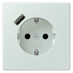 Jung LC1520-18A215 SCHUKO-Steckd.m.USB Typ A LC32034
