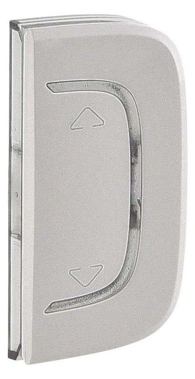Legrand 755463 Wippe BUS/SCS m.Symbol Auf/Ab 1M beids. Valena Allure Aluminium
