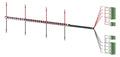 Siemens 3KC9830-4 f.3KC8 Spannungs- versorgungskabel unters. 4p f.800-1000A
